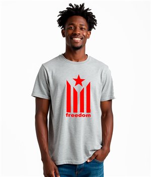 Samarreta ECO Catalunya Estelada Freedom Maniga Curta Home
