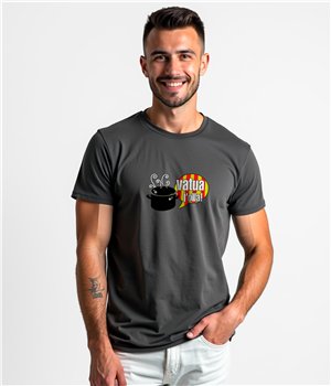 T Shirt Katalonia Vatua l´Olla Krotki Rekaw Czlowiek