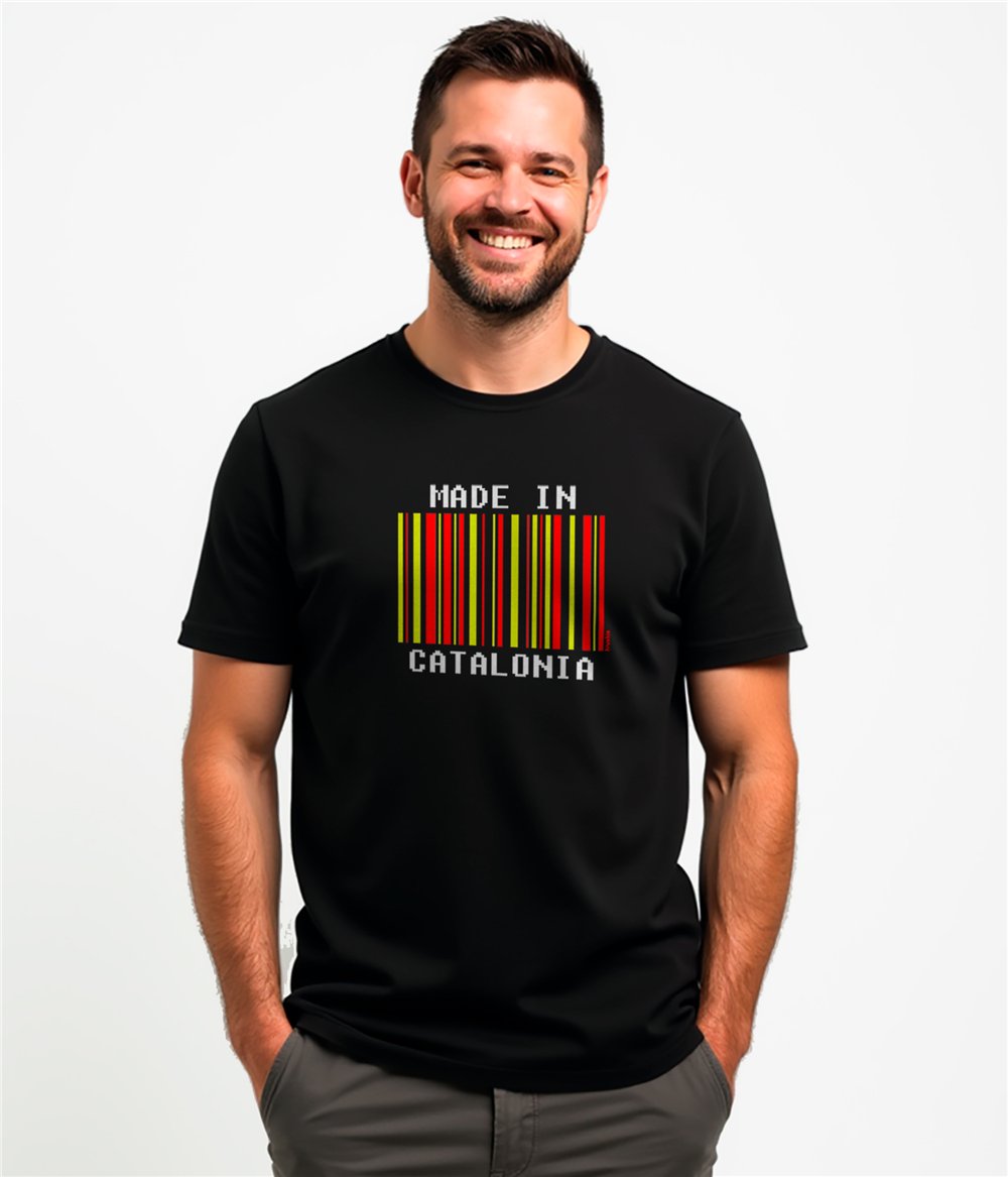 Samarreta Catalunya Made in Catalonia Maniga Curta Home