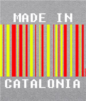 T Shirt ECO Catalogna Made in Catalonia Manica Corta Uomo