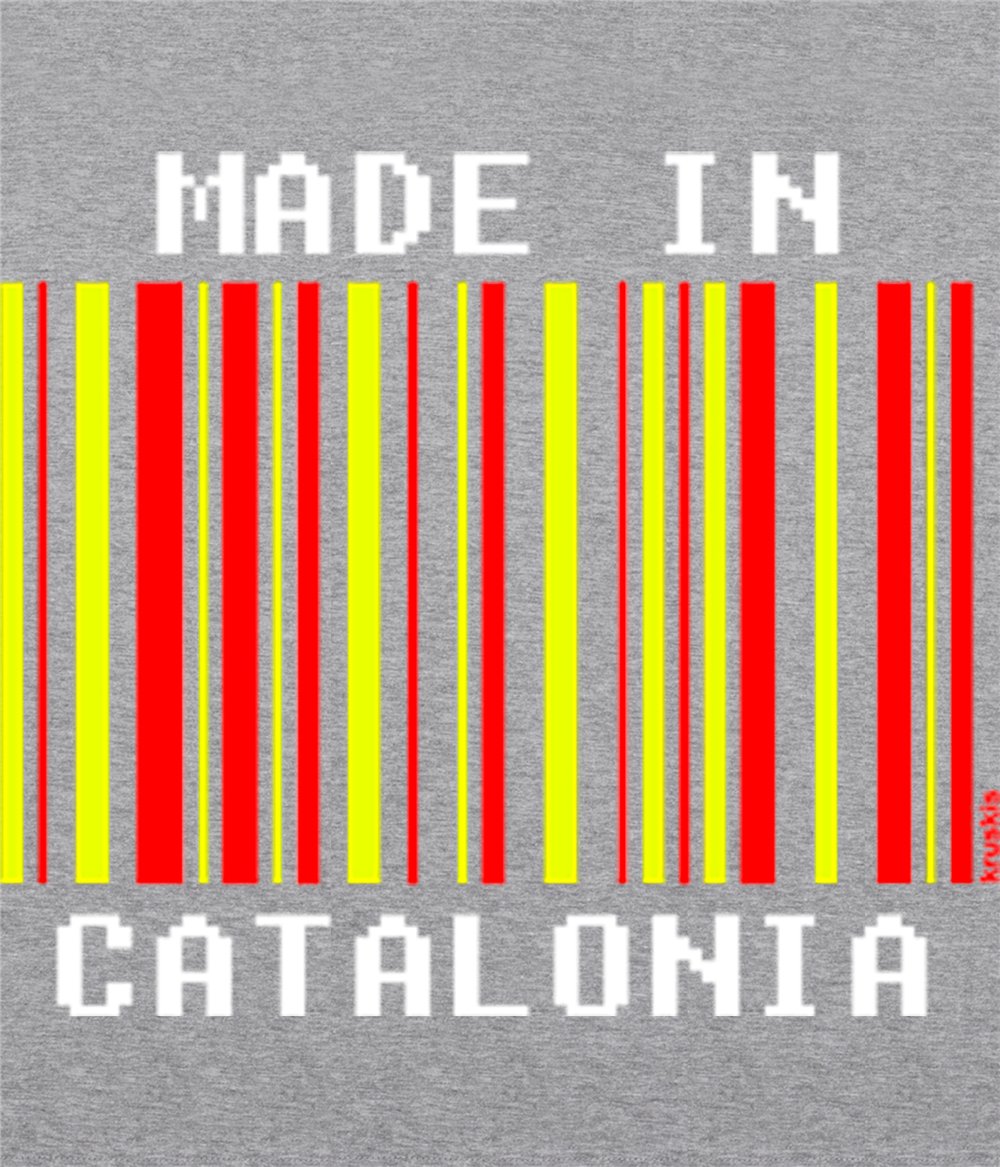 T Shirt ECO Katalonien Made in Catalonia Kurzarm Mann