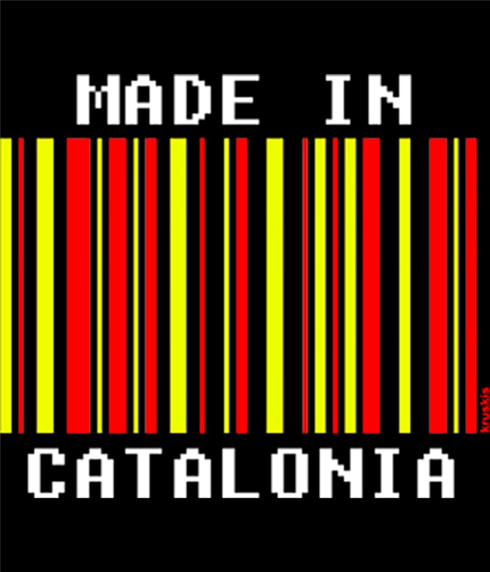 Dessuadora Catalunya Made in Catalonia Unisex