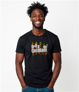 T Shirt Catalogne Tros de Quoniam Manche Courte Homme