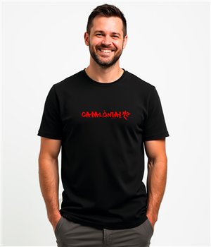 T Shirt Catalogne Catalonia Manche Courte Homme