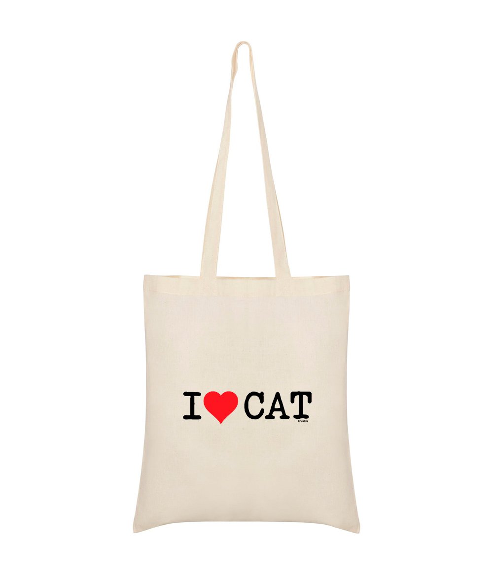Bolsa Algodon Catalunya I Love CAT
