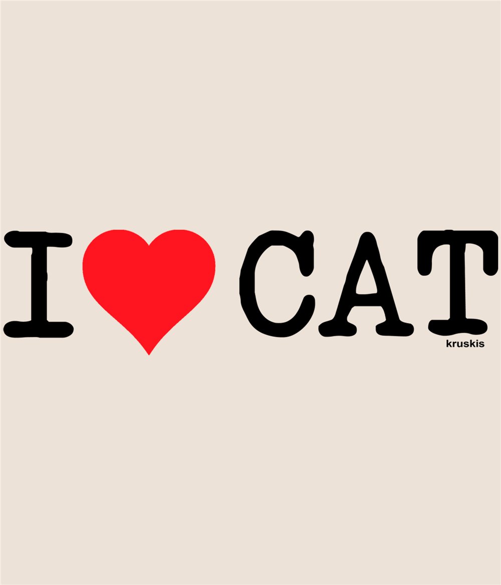 Bolsa Algodon Catalunya I Love CAT