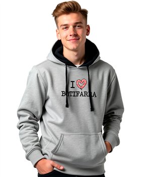 Luvtroja Katalonien I Love Botifarra Unisex