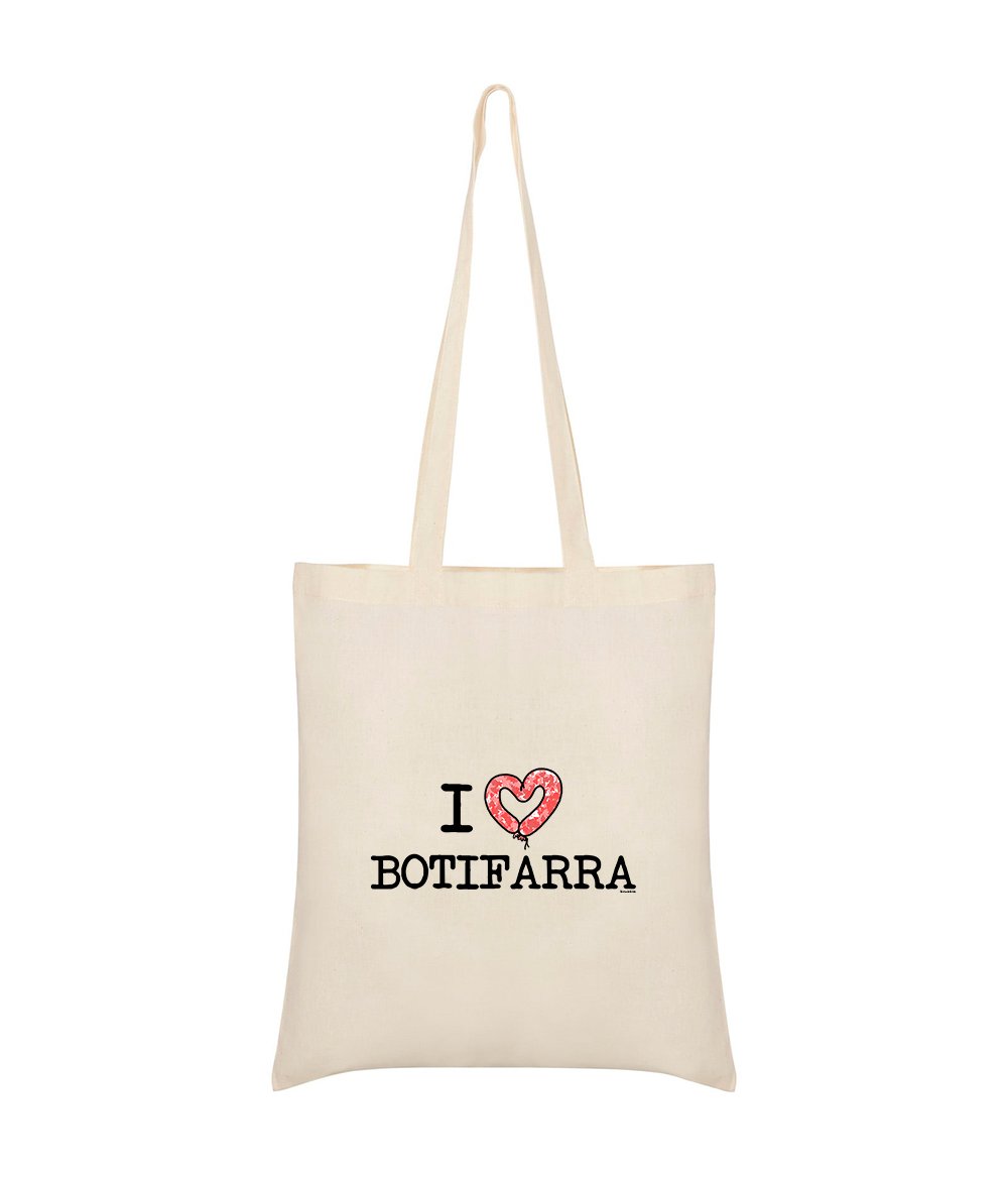 Bolsa Algodon Catalunya I Love Botifarra
