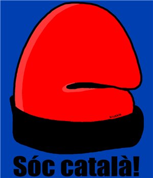 Samarreta Catalunya Soc Catala Maniga Curta Dona