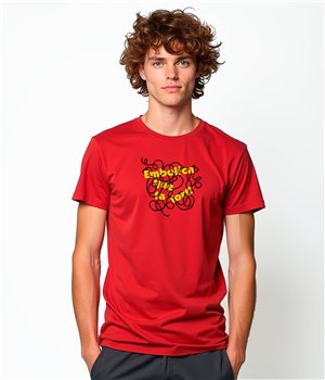 T Shirt Katalonien Embolica Que Fa Fort Kurzarm Mann