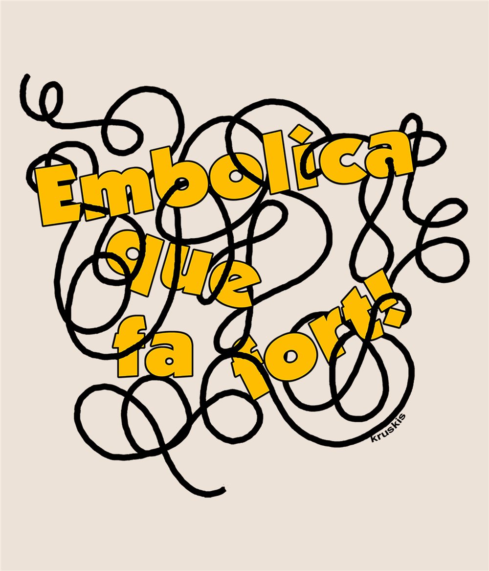 Bolsa Algodon Catalunya Embolica Que Fa Fort