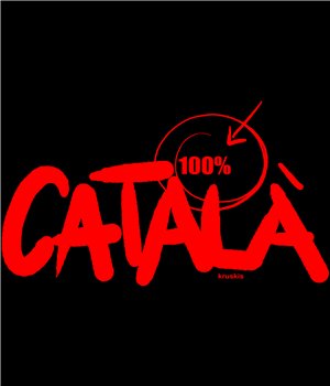 Felpa Catalogna 100% Catala Unisex