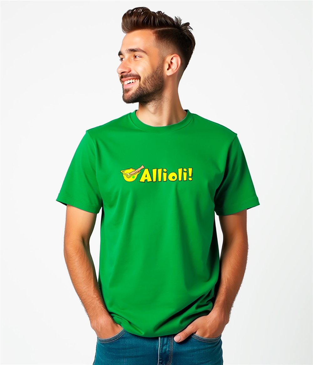 T Shirt Catalogne Allioli Manche Courte Homme