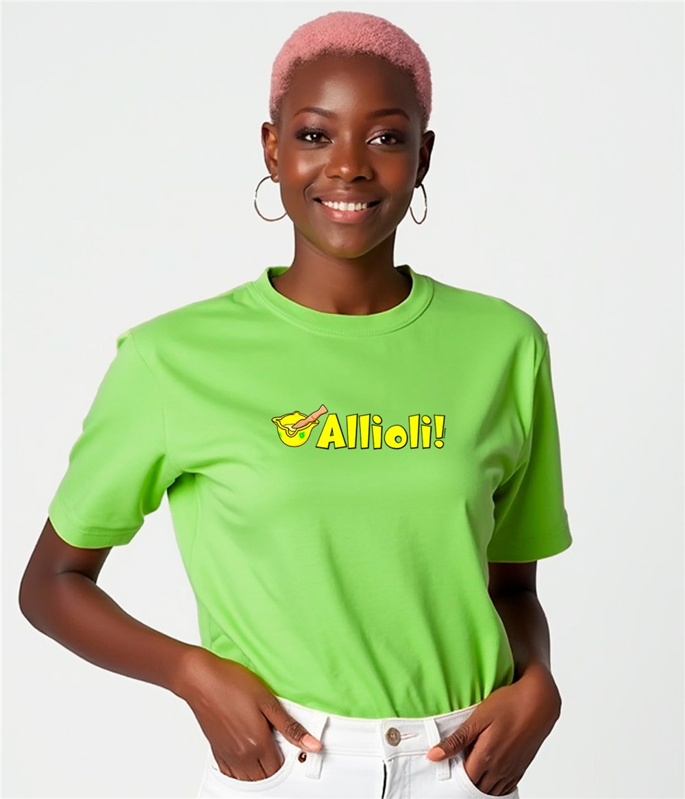 T Shirt Catalonie Allioli Korte Mouwen Vrouw