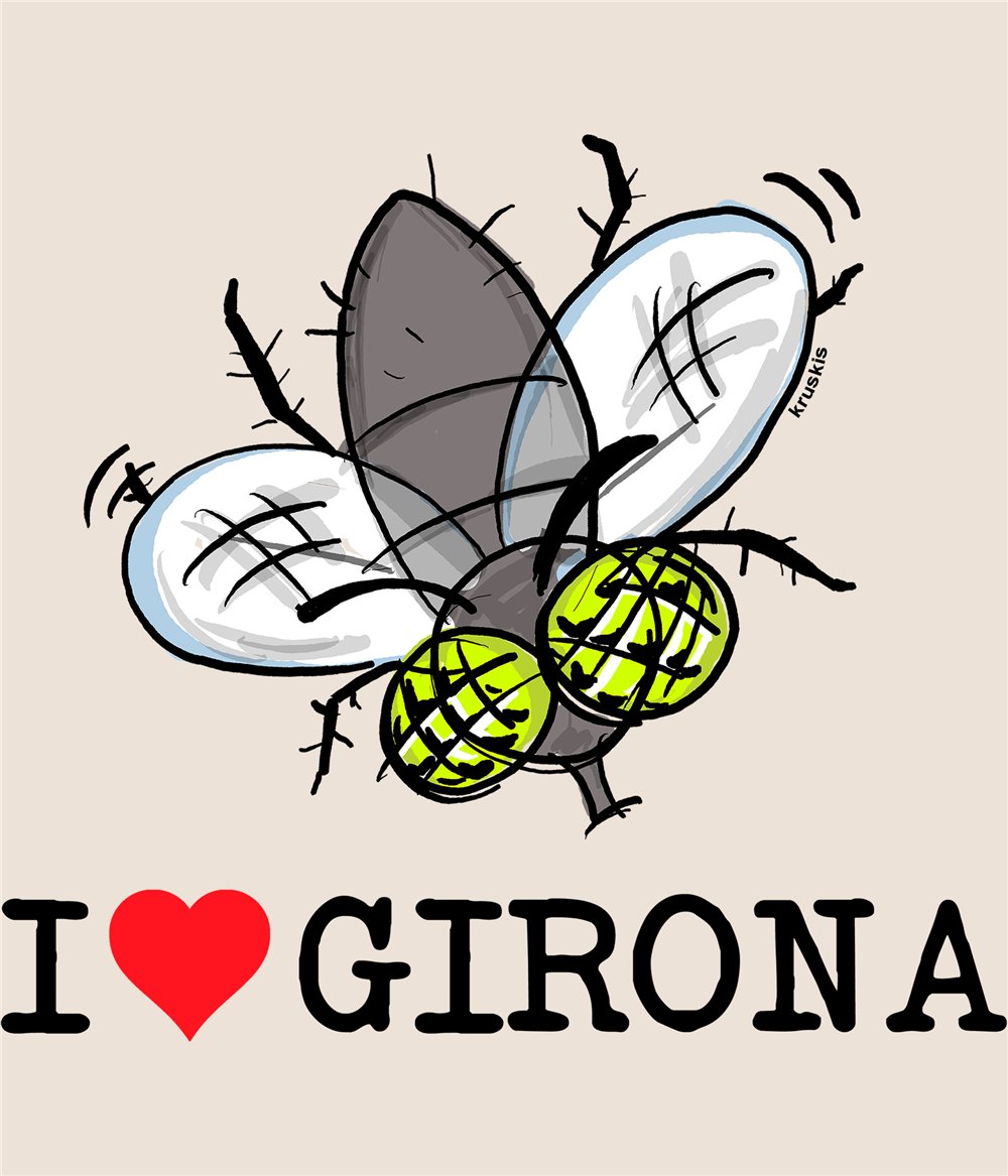 Bolsa Algodon Catalunya I Love Girona