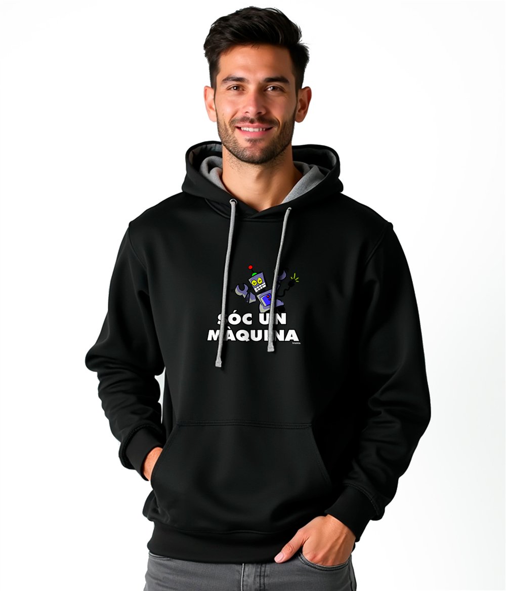 Felpa Catalogna Soc un Maquina Unisex