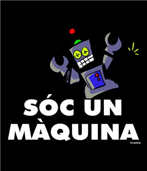 Felpa Catalogna Soc un Maquina Unisex