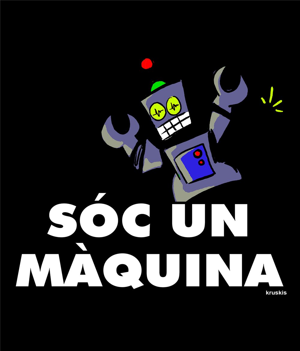 Luvtroja Katalonien Soc un Maquina Unisex