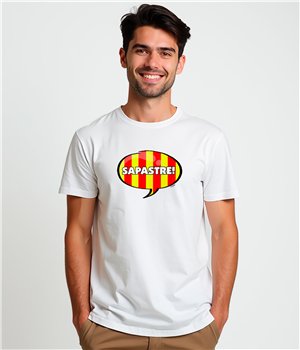 Camiseta ECO Catalunya Sapastre Manga Corta Hombre