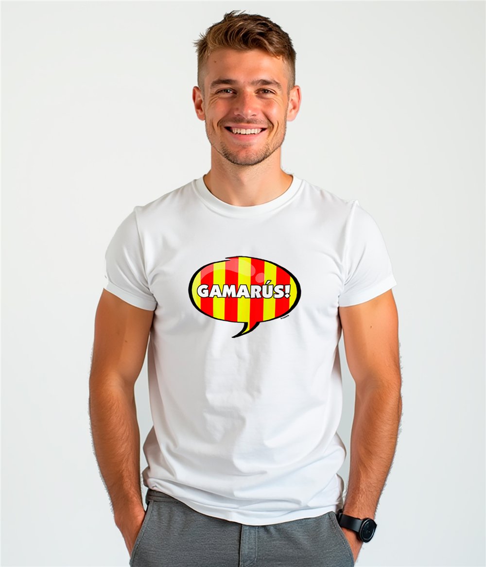 Camiseta ECO Catalunya Gamarus Manga Corta Hombre