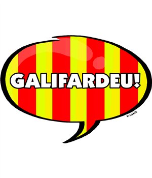 Samarreta ECO Catalunya Galifardeu Maniga Curta Home