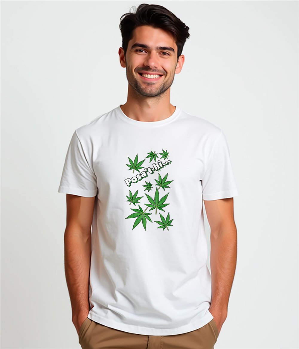 Camiseta ECO Catalunya Posa´t-hi Fulles Manga Corta Hombre