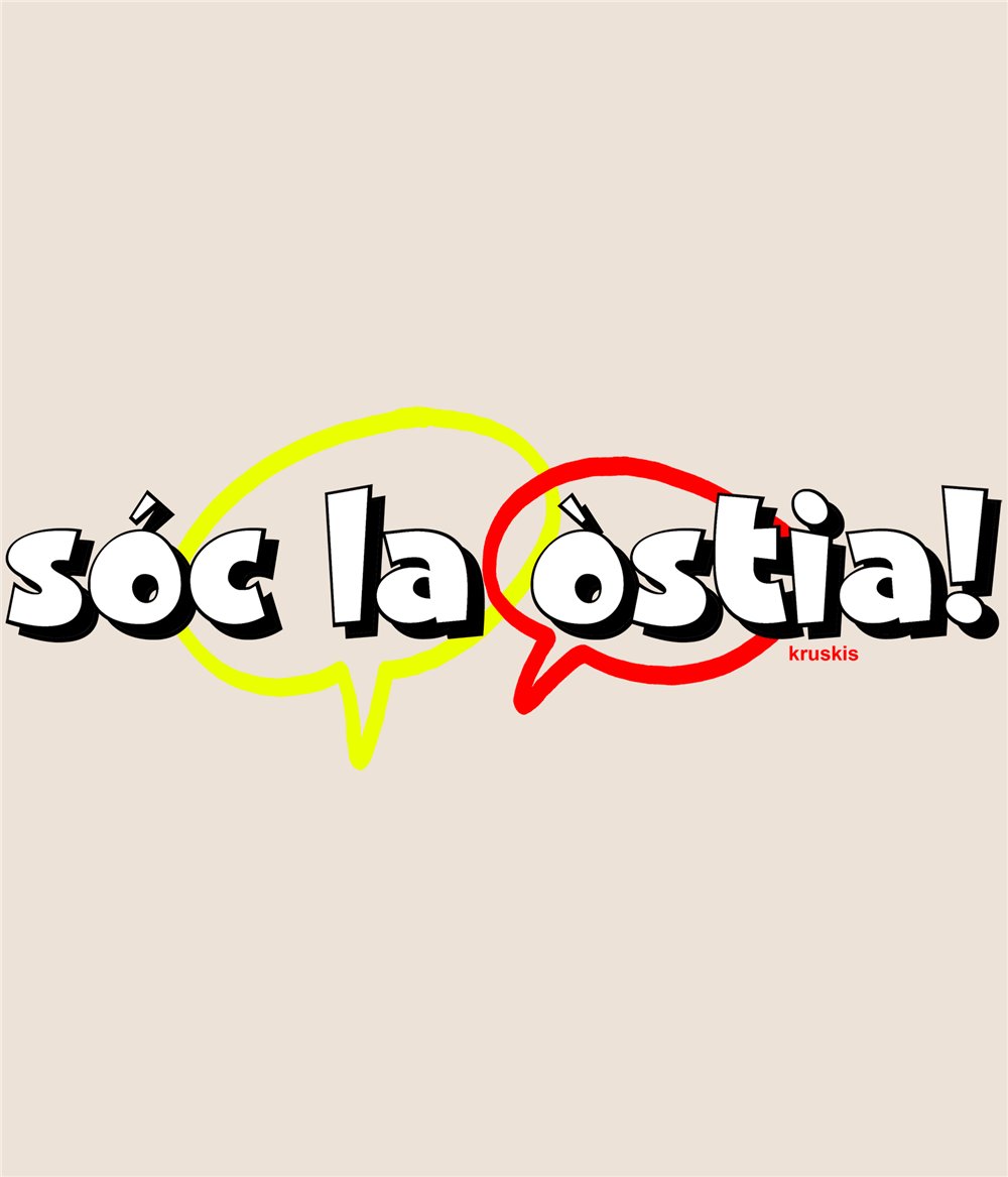 Bolsa Algodon Catalunya Soc la ostia