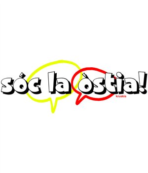 Butelka 800 ml Katalonia Soc la ostia