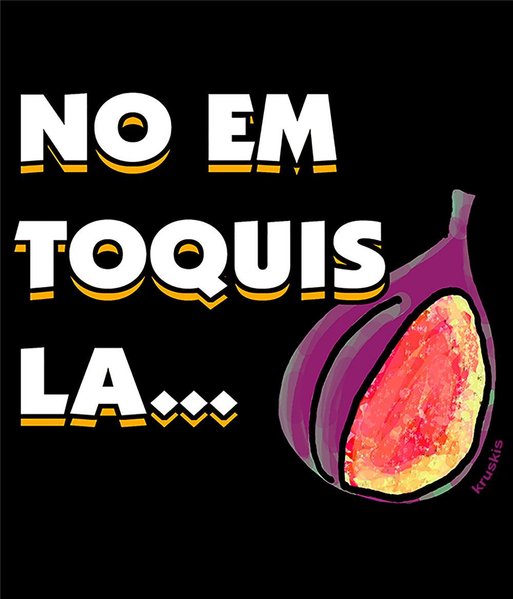 Luvtroja Katalonien No em Toquis la Figa Unisex