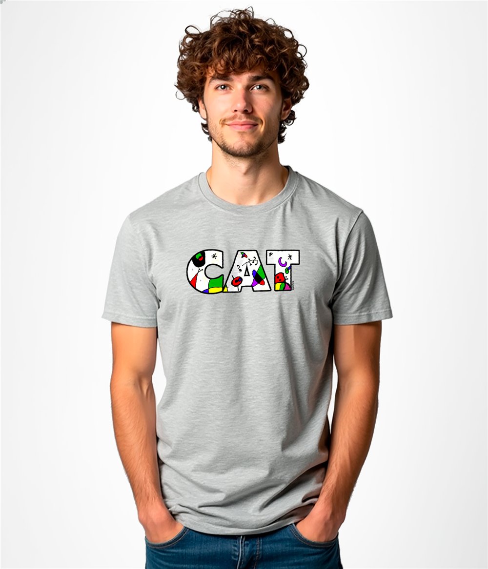 Camiseta ECO Catalunya Miro Manga Corta Hombre