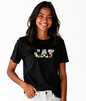 Camiseta Catalunya Miro Manga Corta Mujer