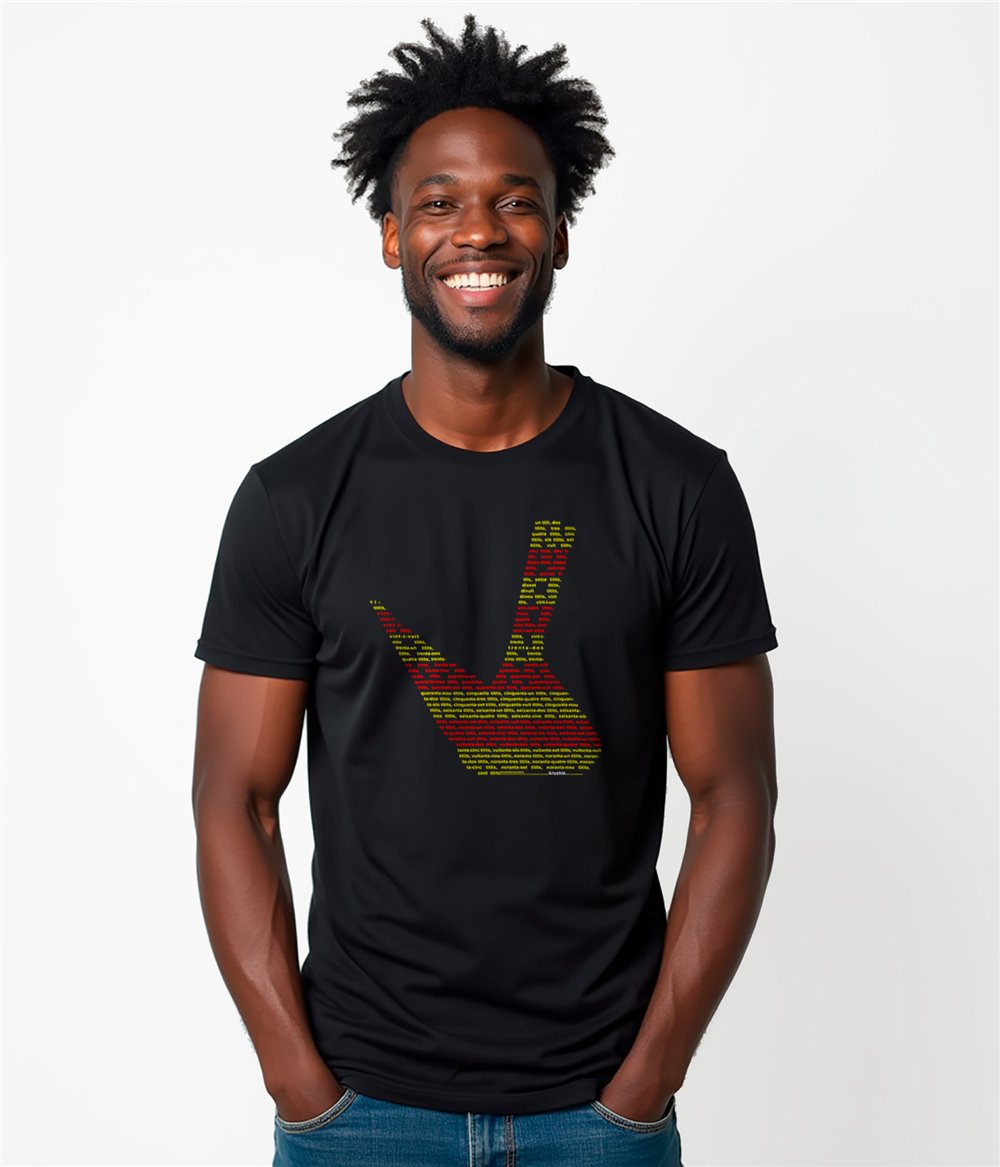 Camiseta Catalunya Un Titit Dos Titits Manga Corta Hombre