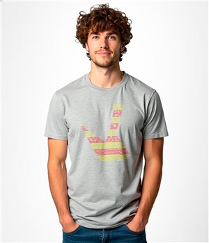 Camiseta ECO Catalunya Un Titit Dos Titits Manga Corta Hombre