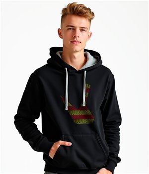 Bluza z Kapturem Katalonia Un Titit Dos Titits Unisex