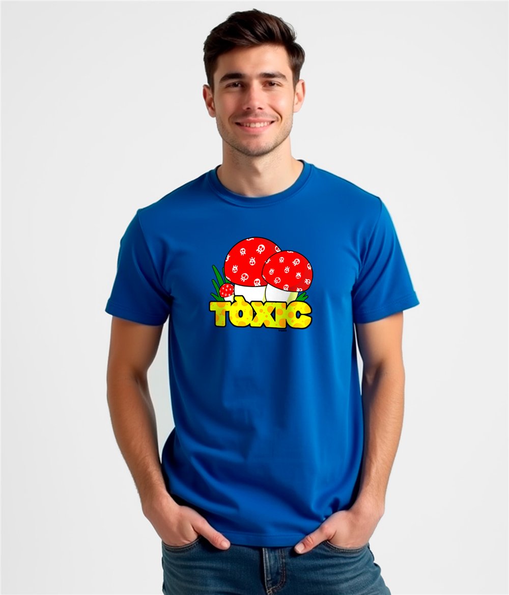 T Shirt Katalonien Toxic Kurzarm Mann
