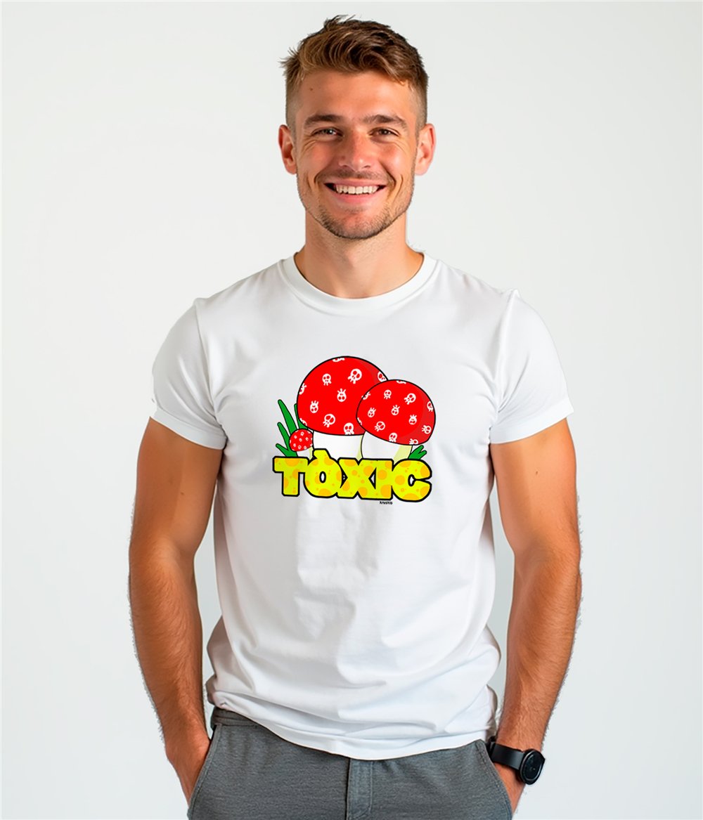 Camiseta ECO Catalunya Toxic Manga Corta Hombre