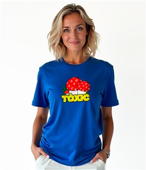 Camiseta Catalunya Toxic Manga Corta Mujer