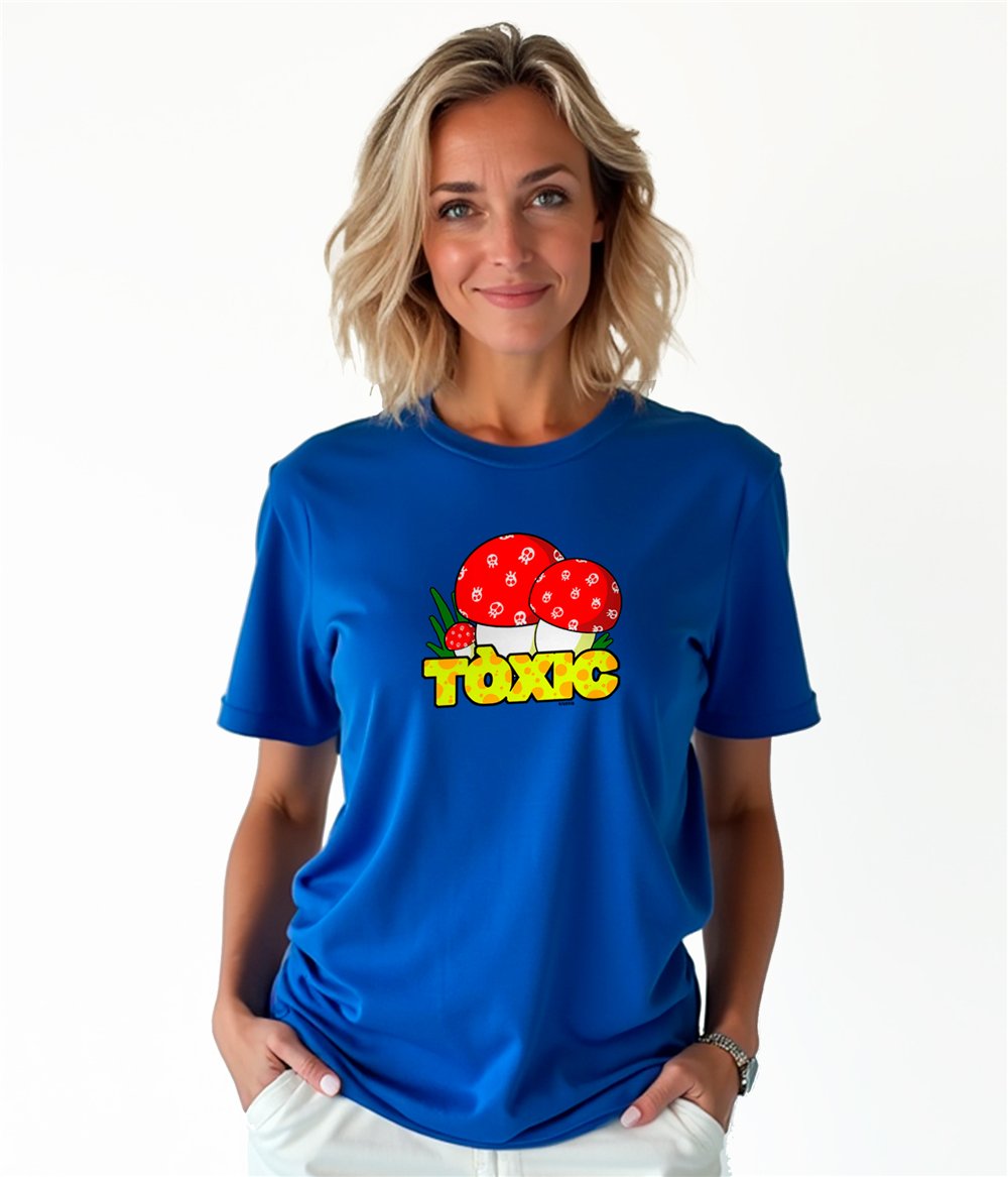 Camiseta Catalunya Toxic Manga Corta Mujer