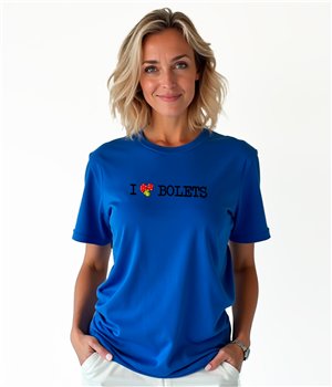 Camiseta Catalunya I Love Bolets Manga Corta Mujer