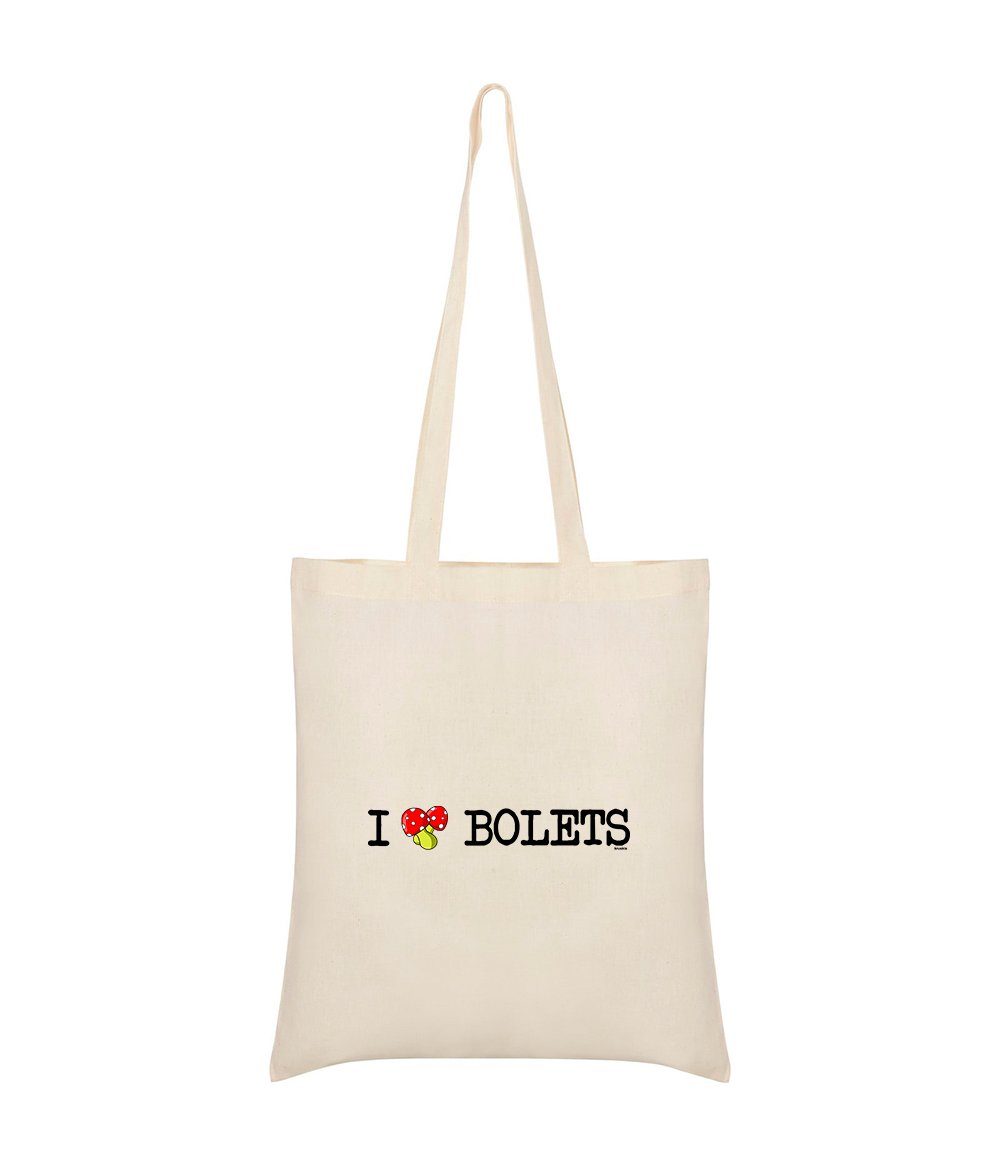 Bolsa Algodon Catalunya I Love Bolets