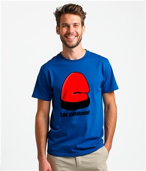 Camiseta Catalunya Soc Catalana Manga Corta Hombre