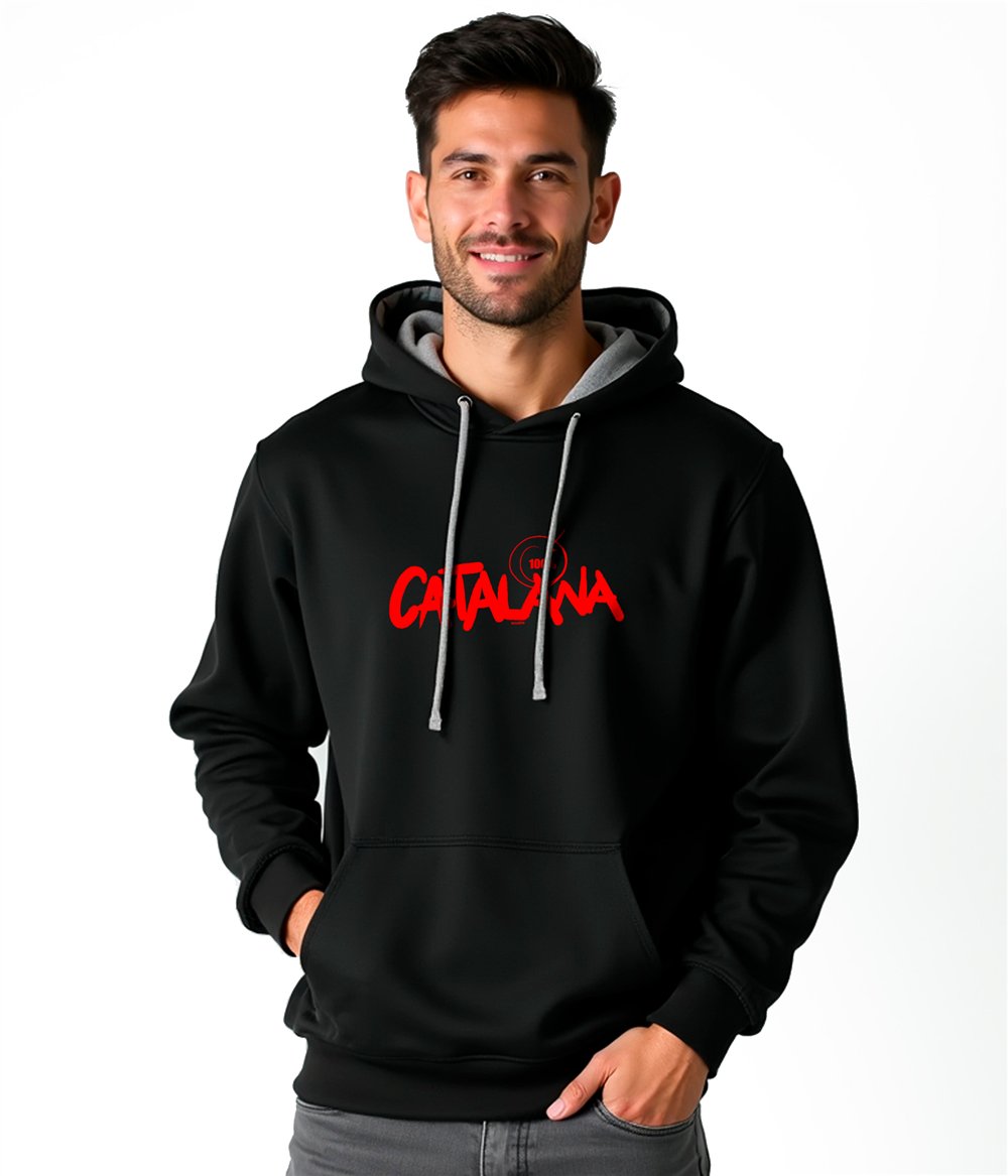 Sudadera Catalunya 100 % Catalana Unisex