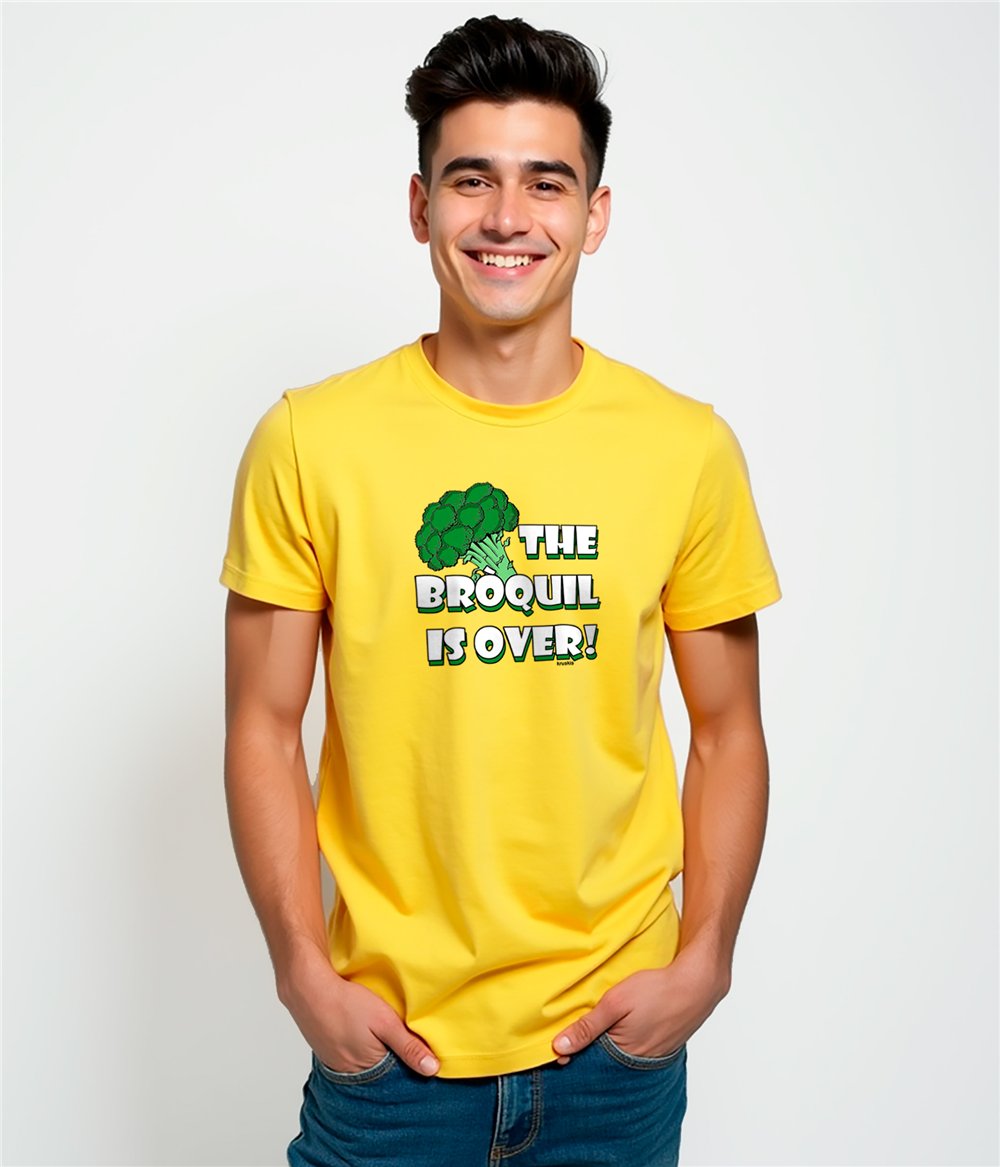 T Shirt Catalogne The Broquil Is Over Manche Courte Homme