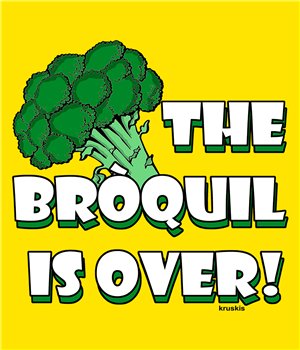 T Shirt Katalonia The Broquil Is Over Kortki Rekaw Kobieta