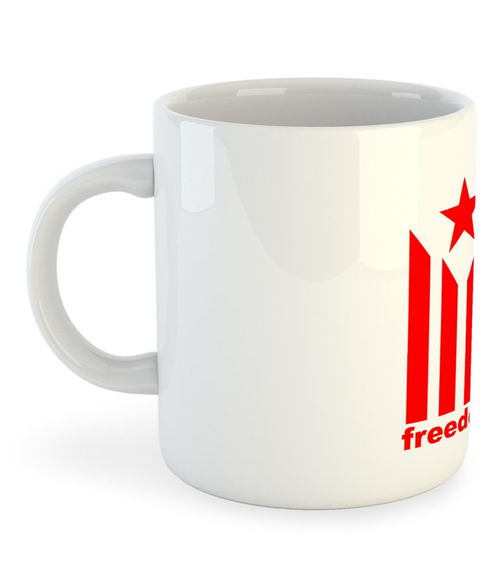 Taza 325 ml Catalunya Estelada Freedom