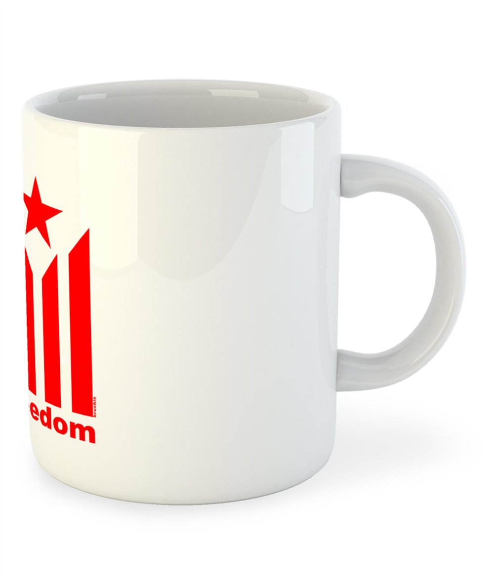 Taza 325 ml Catalunya Estelada Freedom