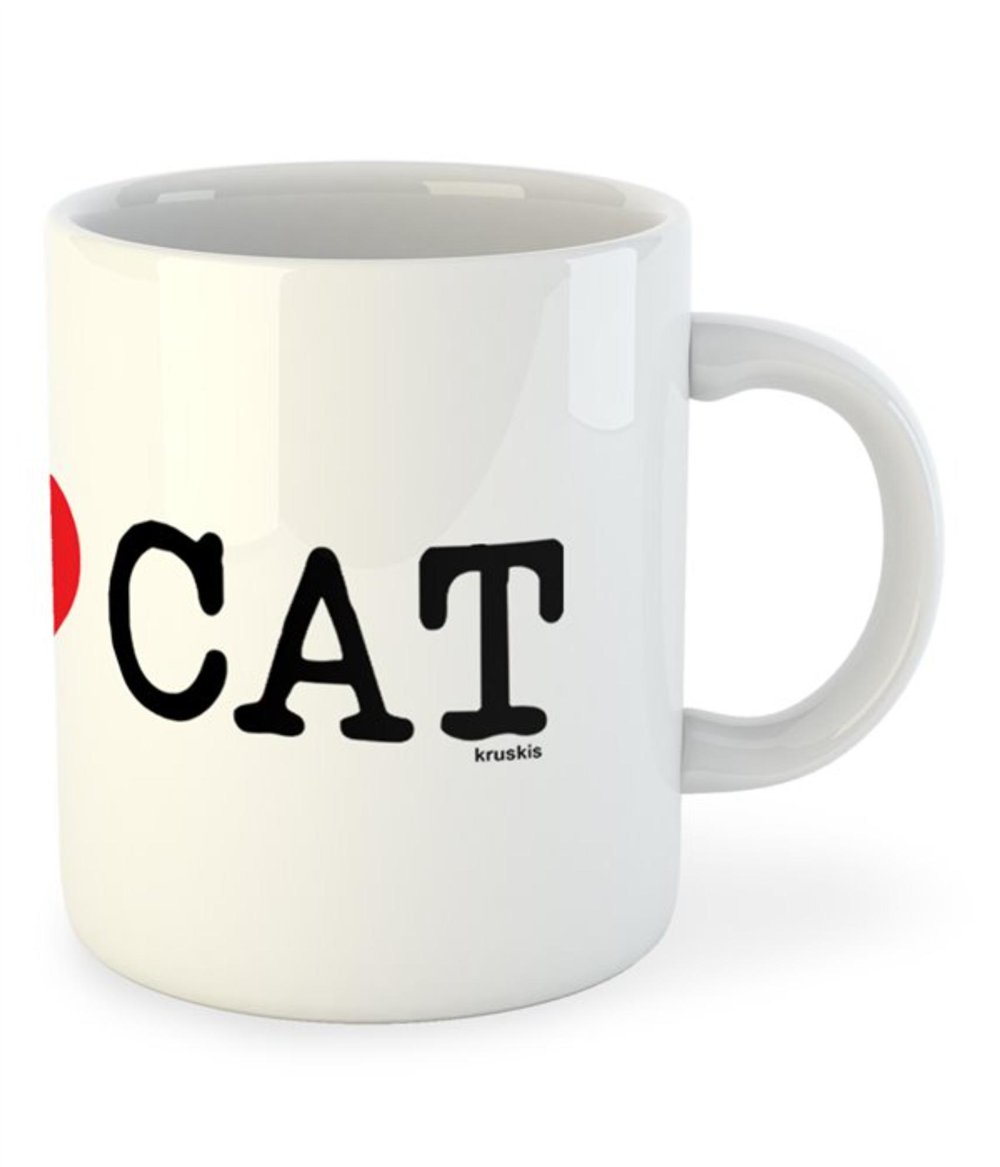Tassa 325 ml Catalunya I Love CAT