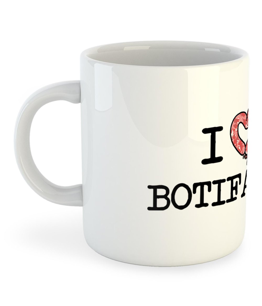 Taza 325 ml Catalunya I Love Botifarra