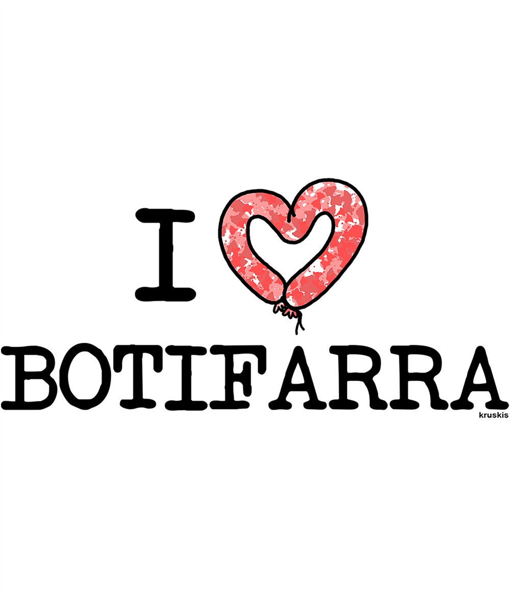Taza 325 ml Catalunya I Love Botifarra