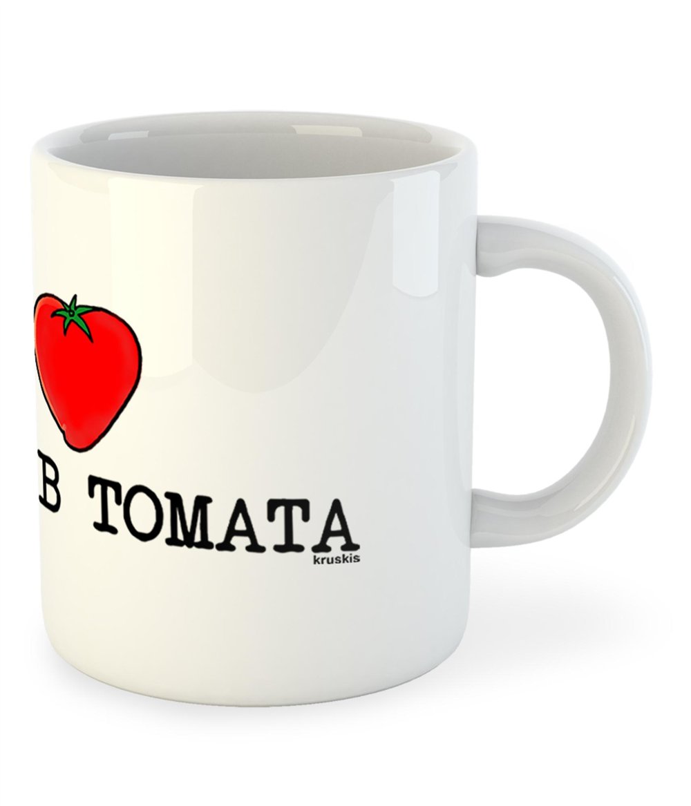 Tassa 325 ml Catalunya I Love Pa amb Tomata